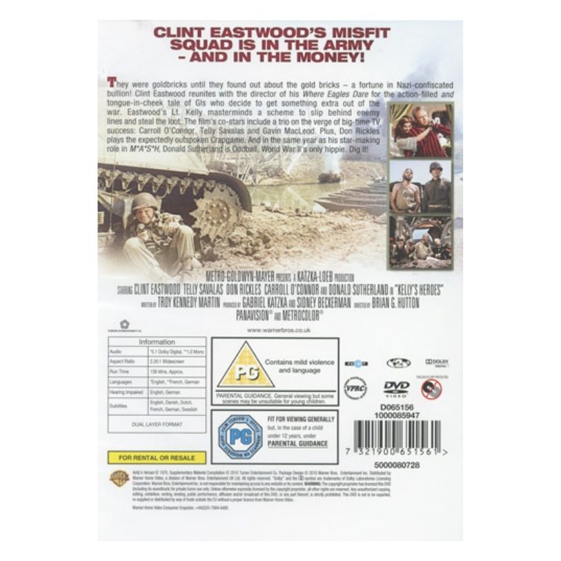 DVD KELLY'S HEROES
