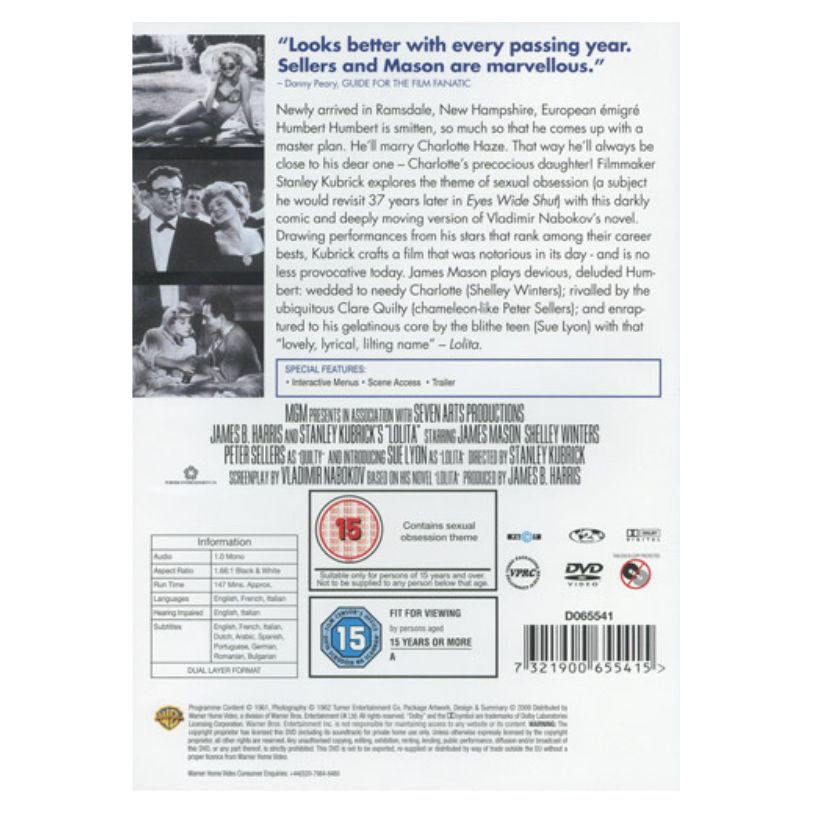DVD LOLITA