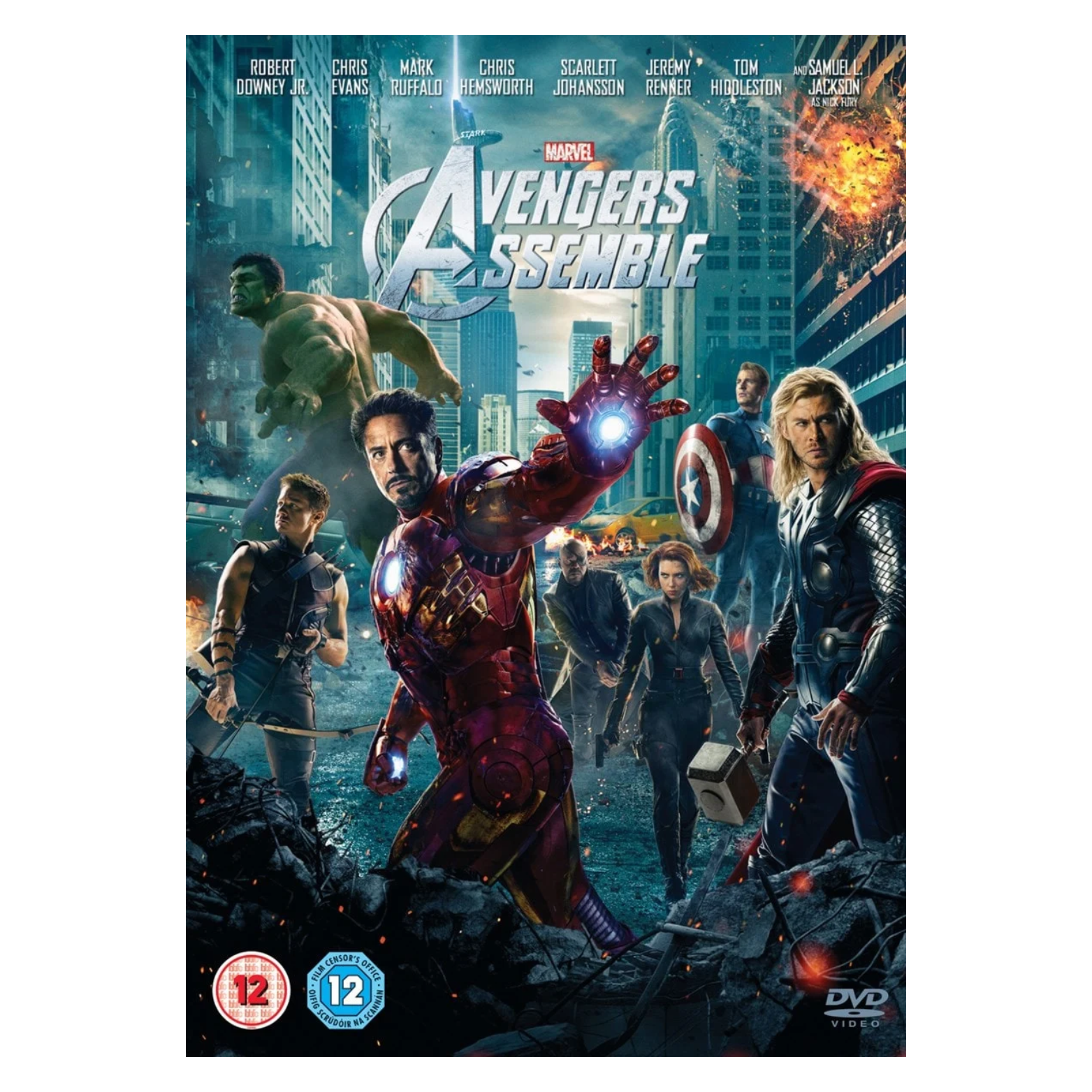 DVD MARVEL AVENGERS ASSEMBLE