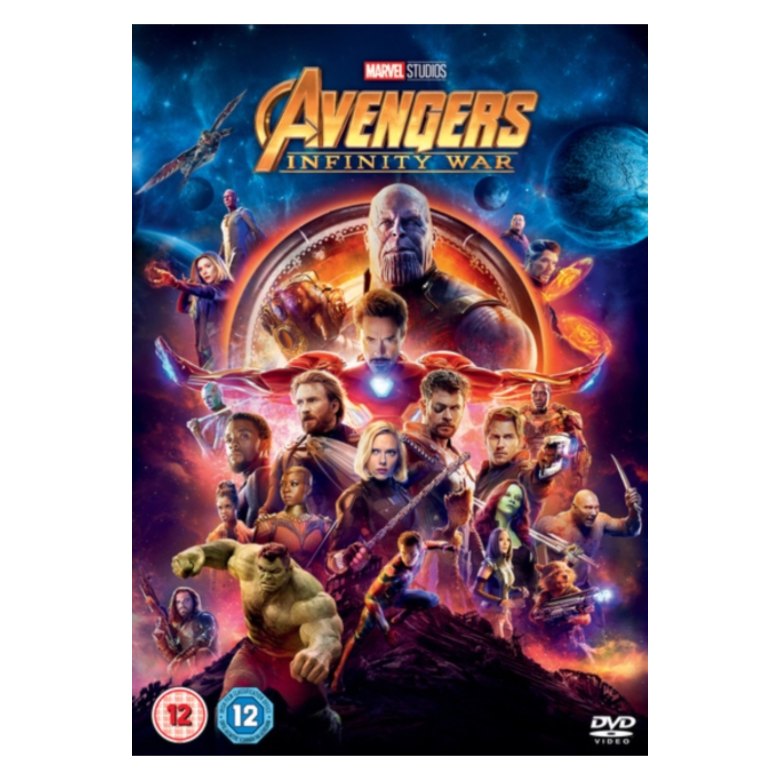 DVD MARVEL AVENGERS INFINITY WAR