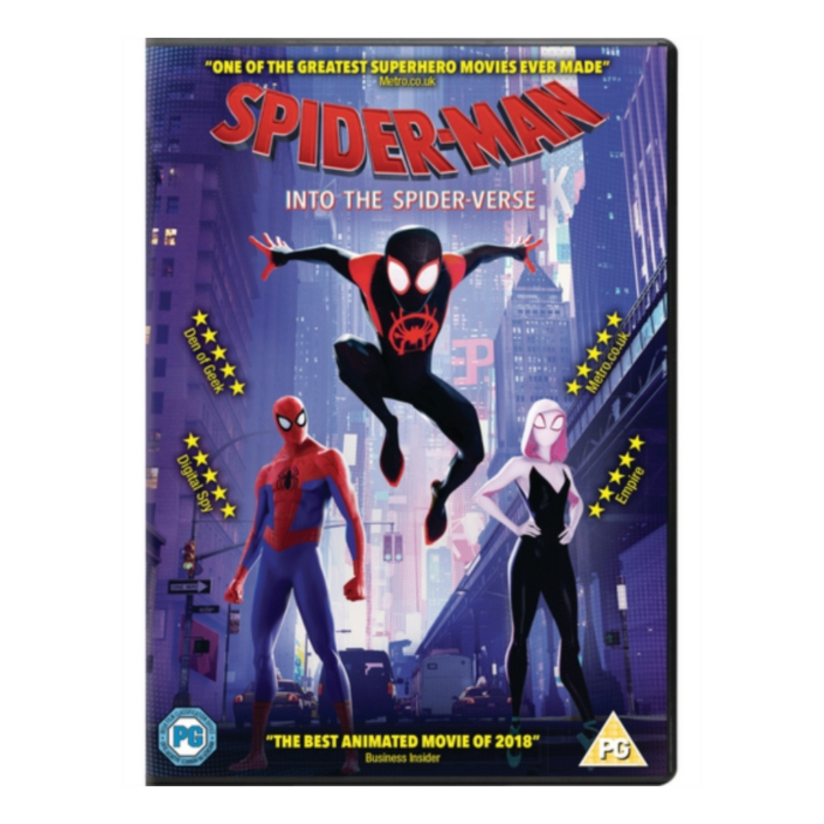 DVD MARVEL SPIDER-MAN: INTO THE SPIDERVERSE