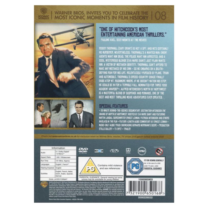 DVD NORTH BY NORTHWEST