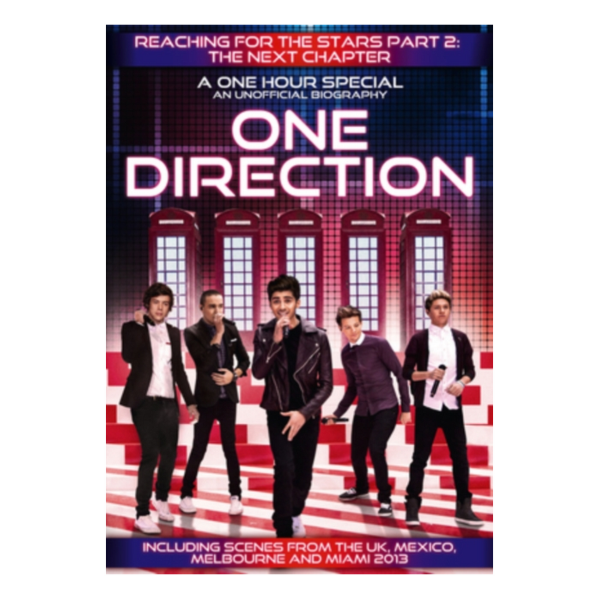 DVD ONE DIRECTION REACHING FOR THE STARS PART 2
