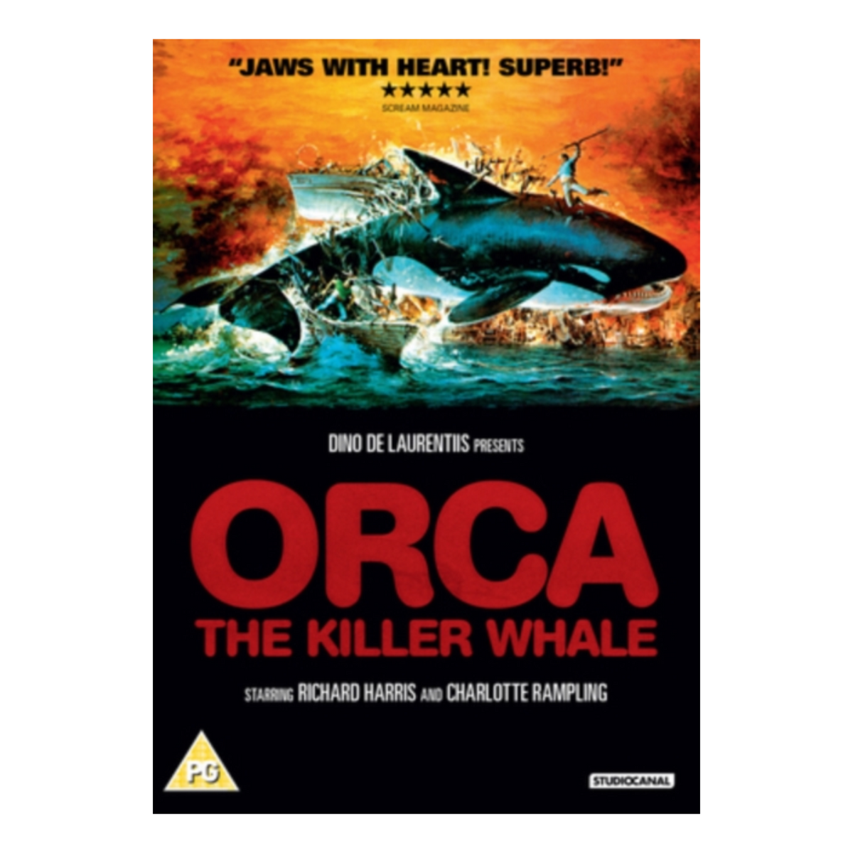 DVD ORCA THE KILLER WHALE