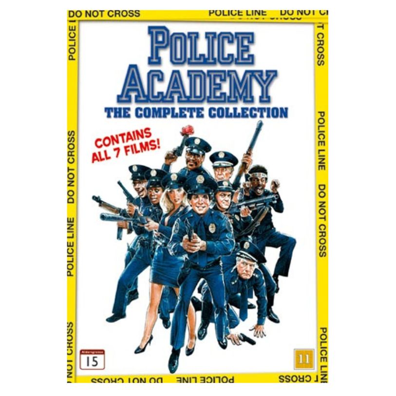 DVD POLICE ACADEMY THE COMPLETE COLLECTION ALL 7 FILMS