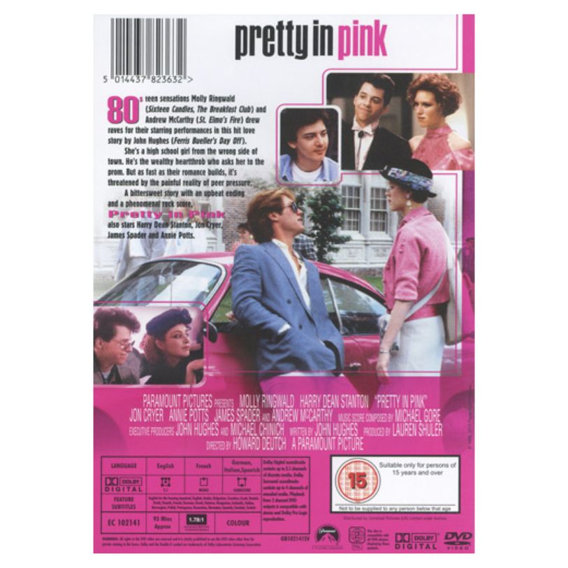 DVD PRETTY IN PINK