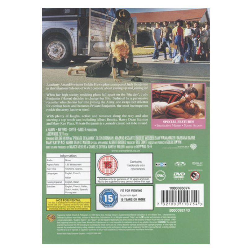 DVD PRIVATE BENJAMIN