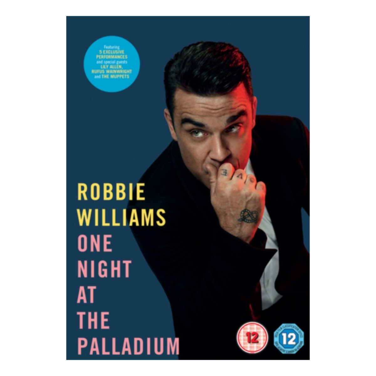 DVD ROBBIE WILLIAMS: ONE NIGHT AT THE PALLADIUM