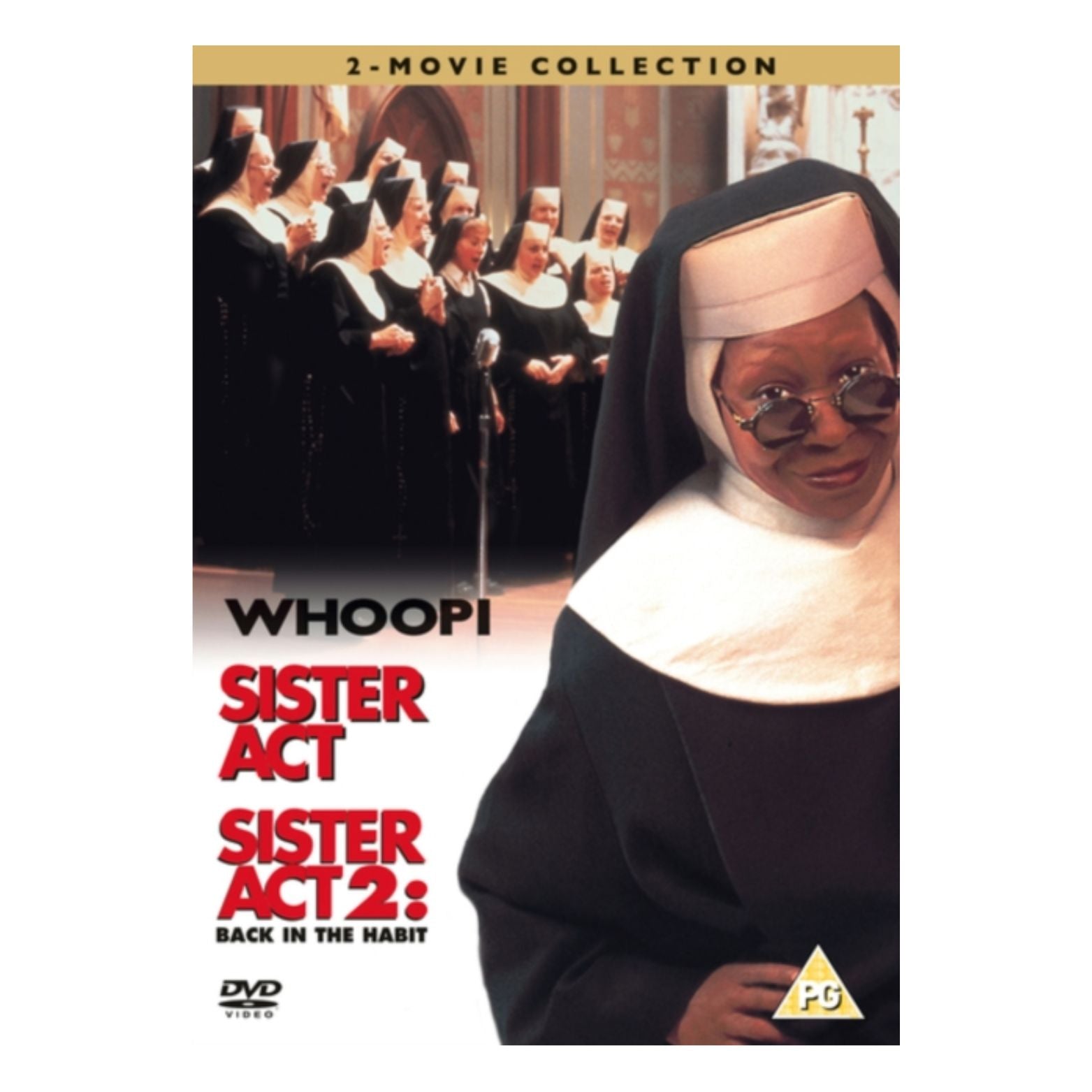 DVD SISTER ACT 1 & 2 DOUBLEPACK