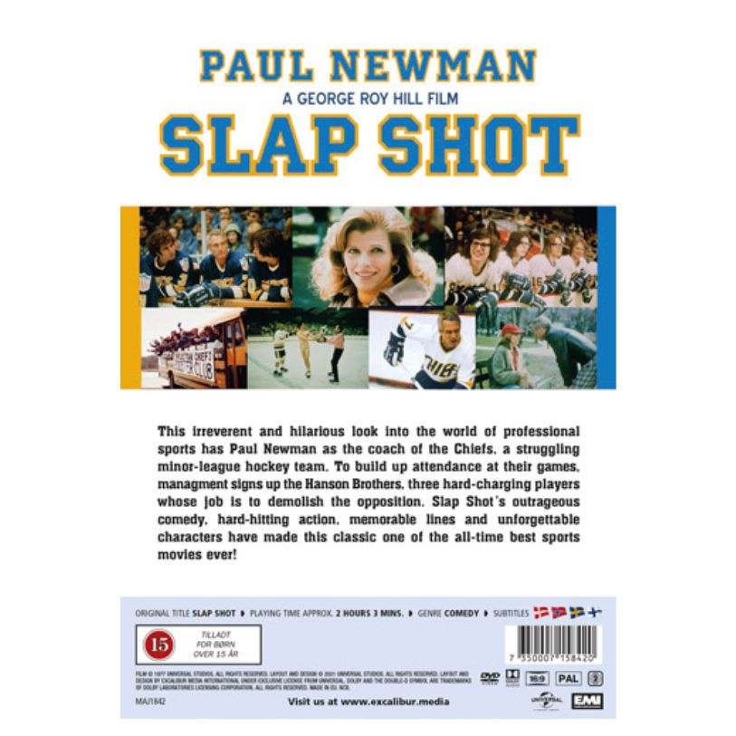 DVD SLAP SHOT