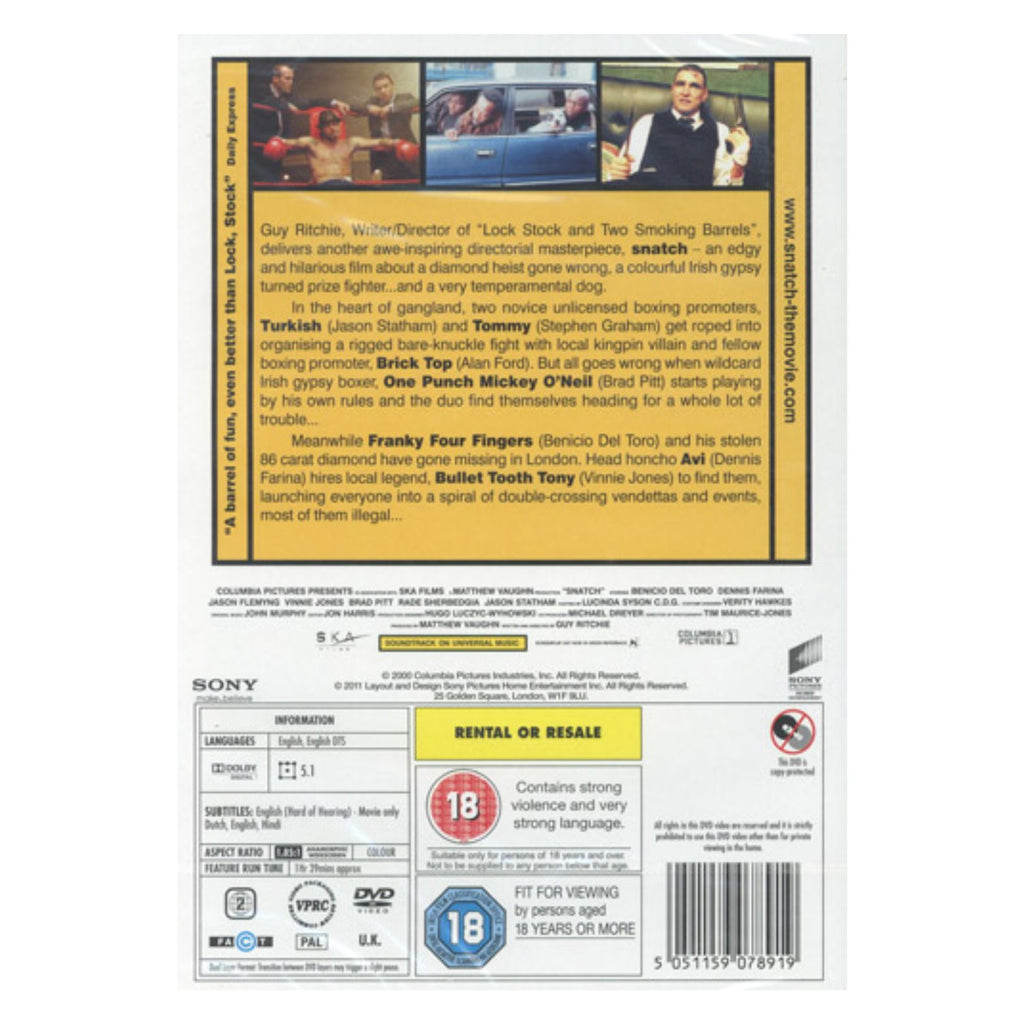 DVD SNATCH