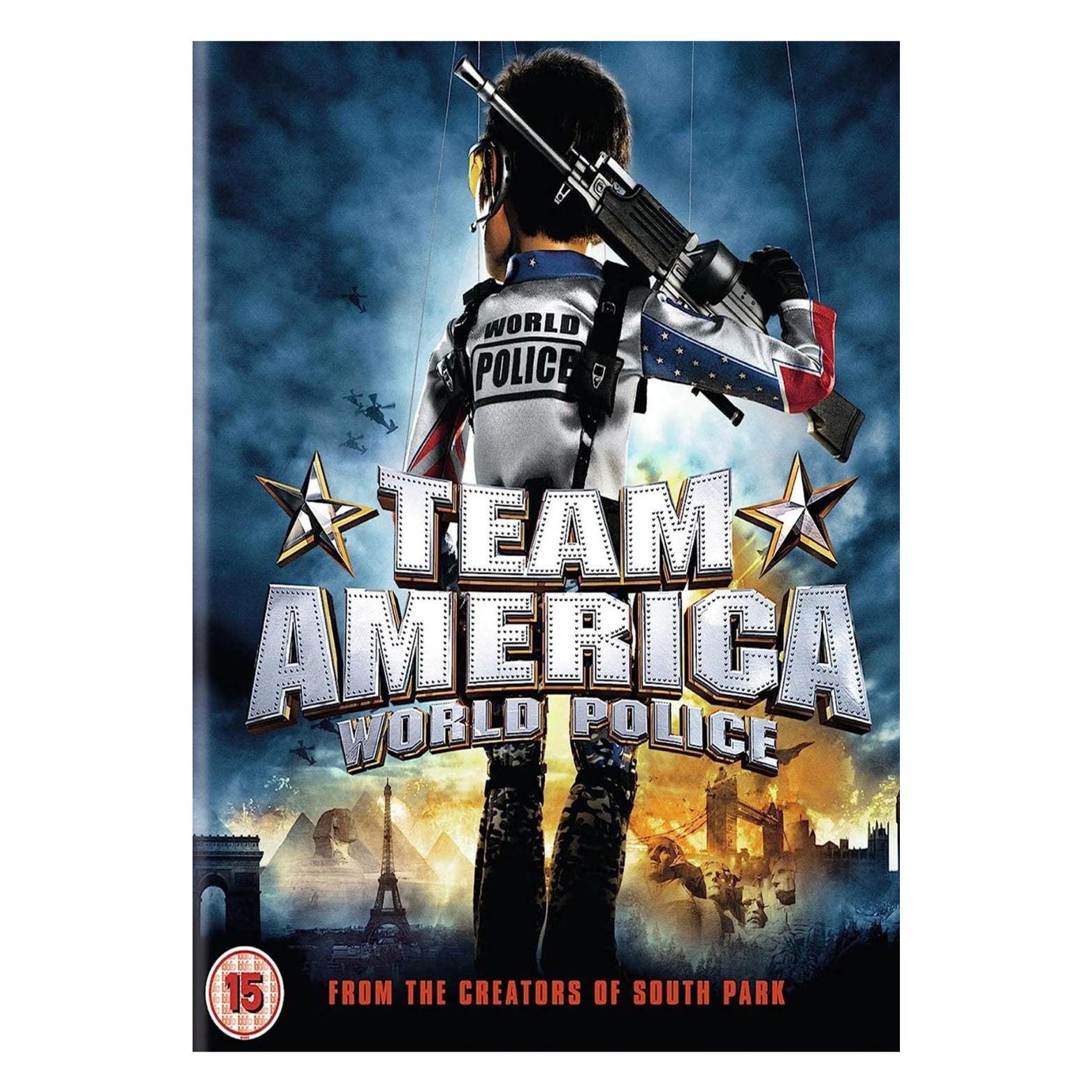 DVD TEAM AMERICA WORLD POLICE