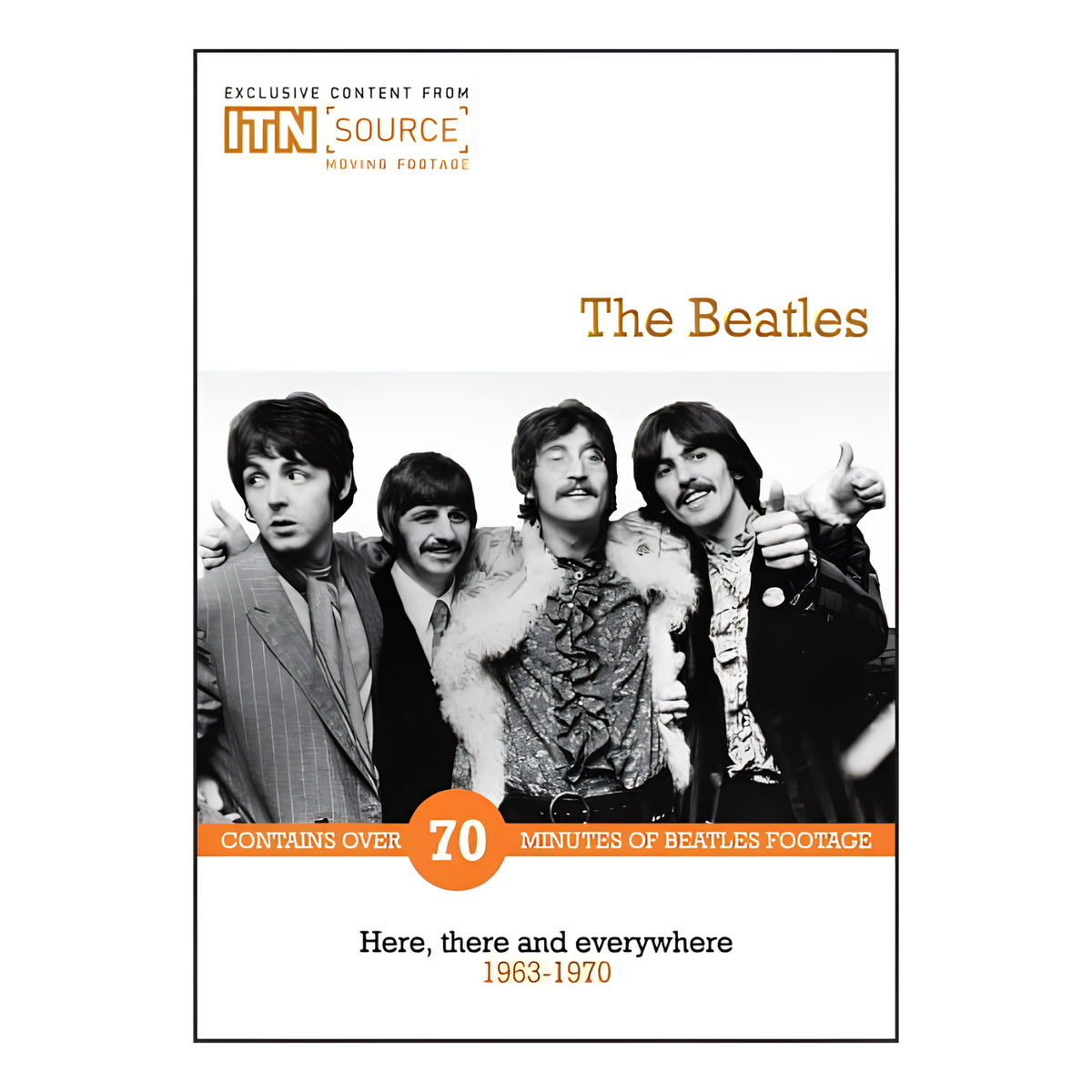 DVD THE BEATLES: HERE THERE AND EVERYWHERE