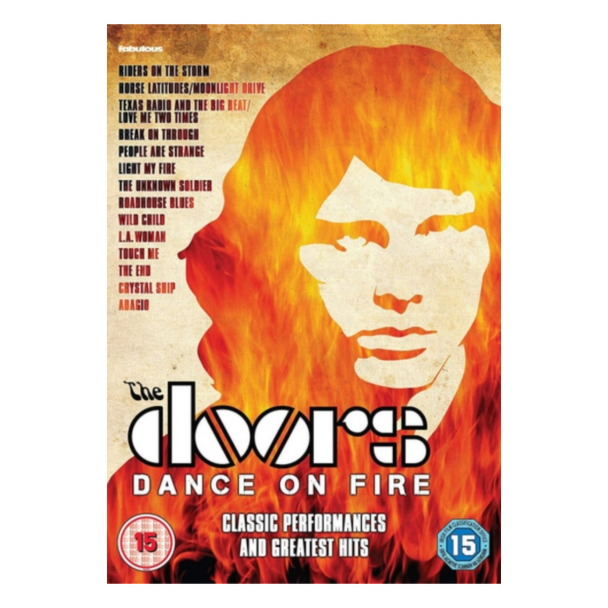 DVD THE DOORS DANCE ON FIRE