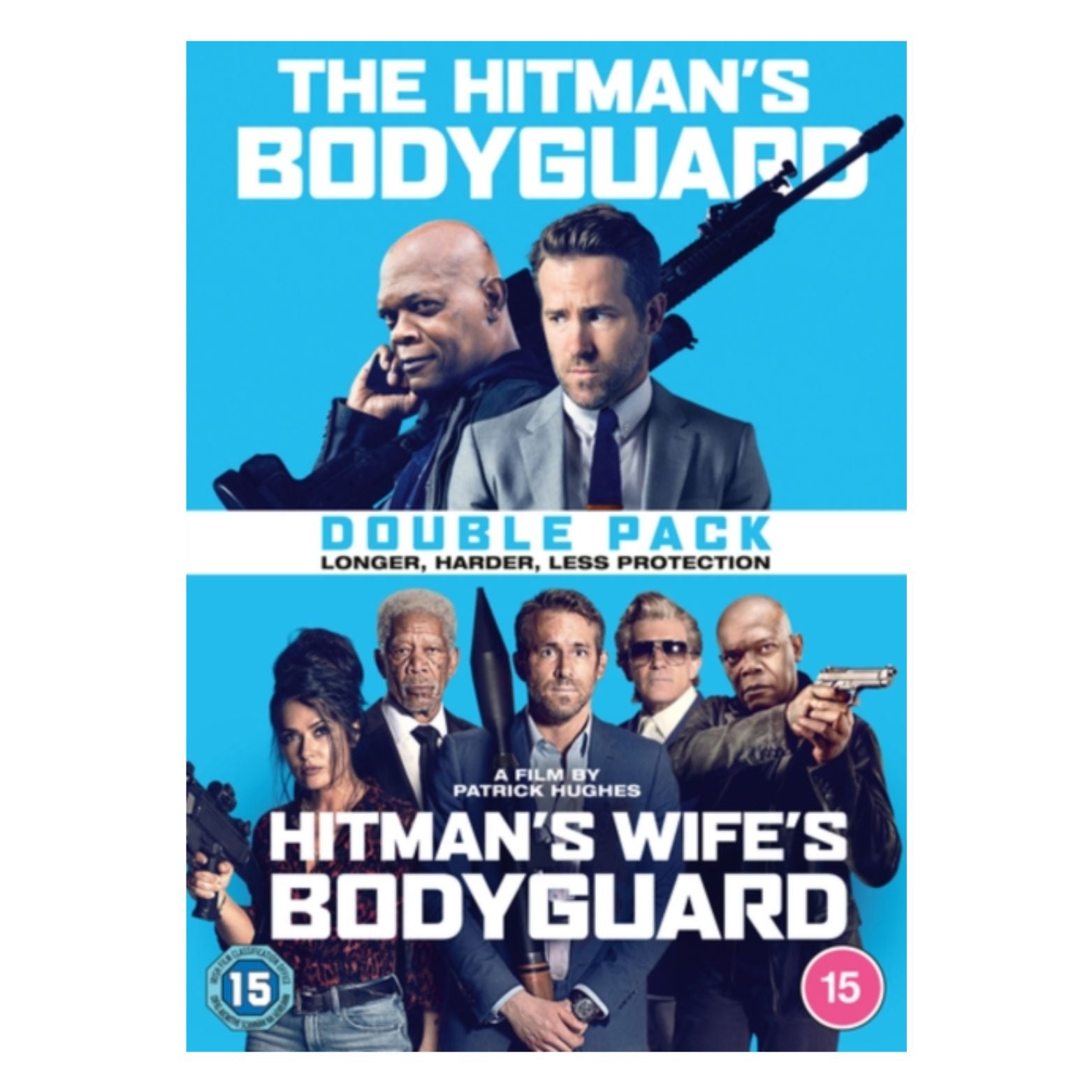 DVD THE HIT MAN'S BODYGUARD,THE HITMAN'S WIFE'S BODYGUARD DOUBLE PACK