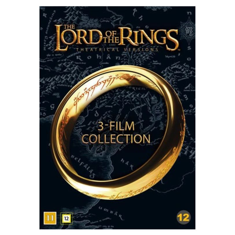DVD THE LORD OF THE RINGS THE MOTION PICTURE TRILOGY