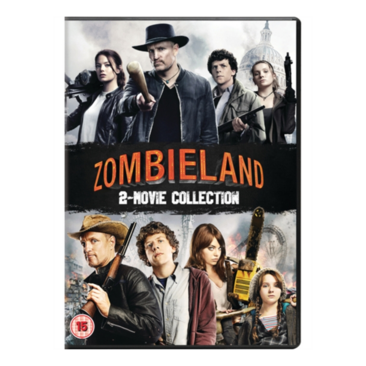 DVD ZOMBIELAND 1 (2009) & 2: DOUBLE TAP