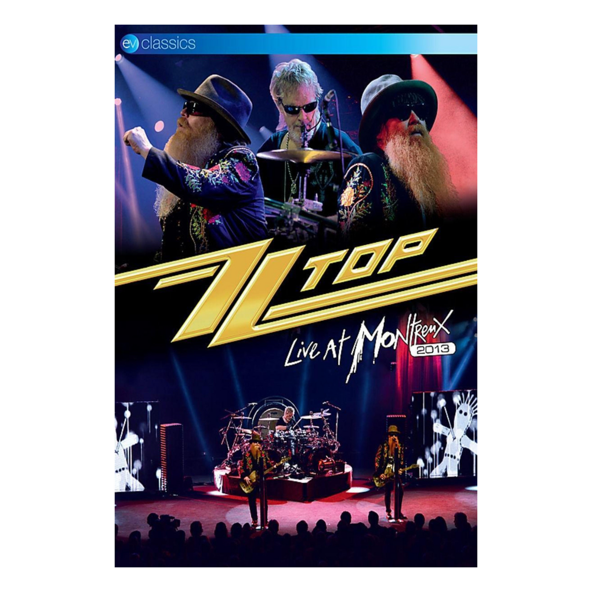 DVD ZZ TOP LIVE AT MONTREUX 2013