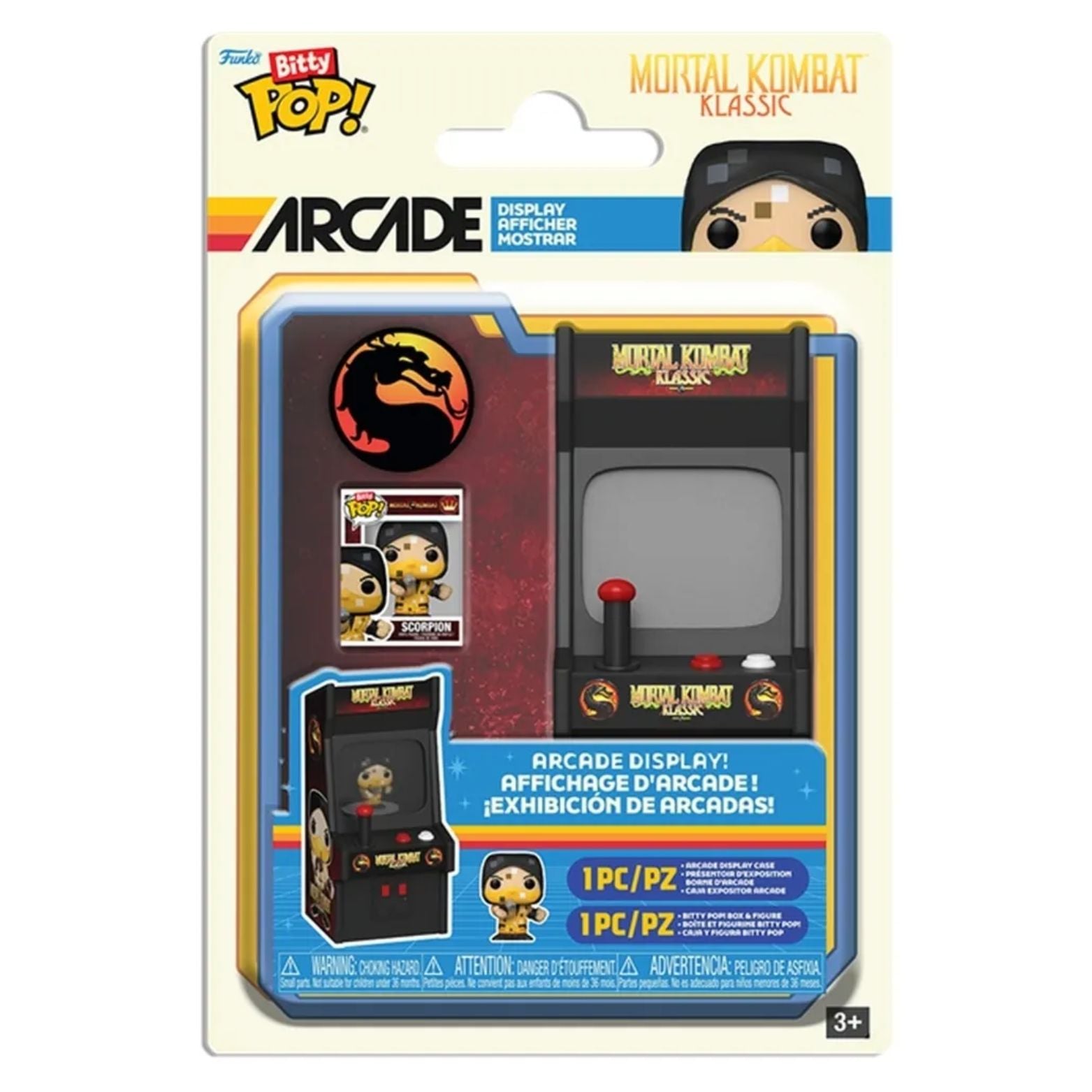 FUNKO BITTY POP! ARCADE MORTAL COMBAT