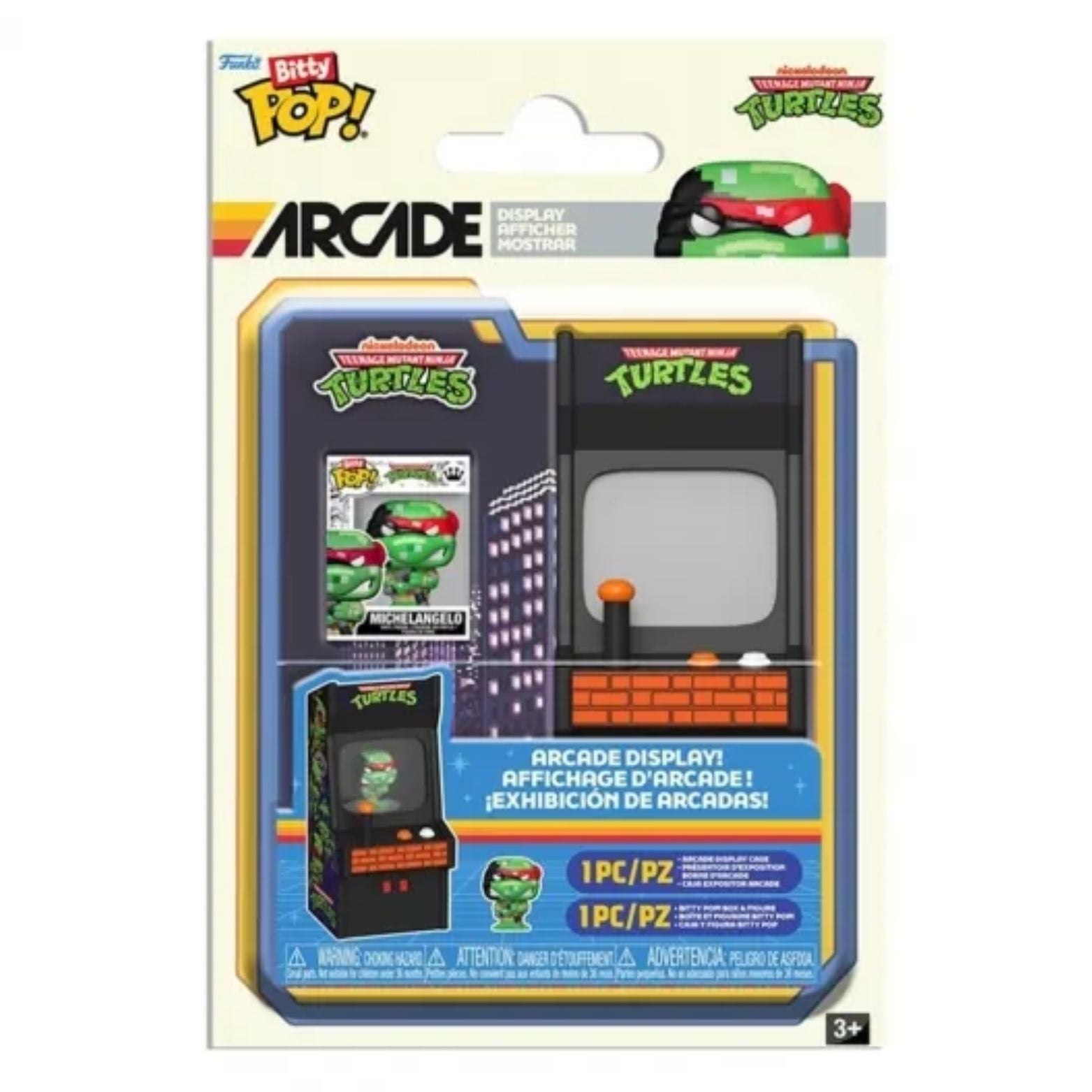 FUNKO BITTY POP! ARCADE TEENAGE MUTANT NINJA TURTLES