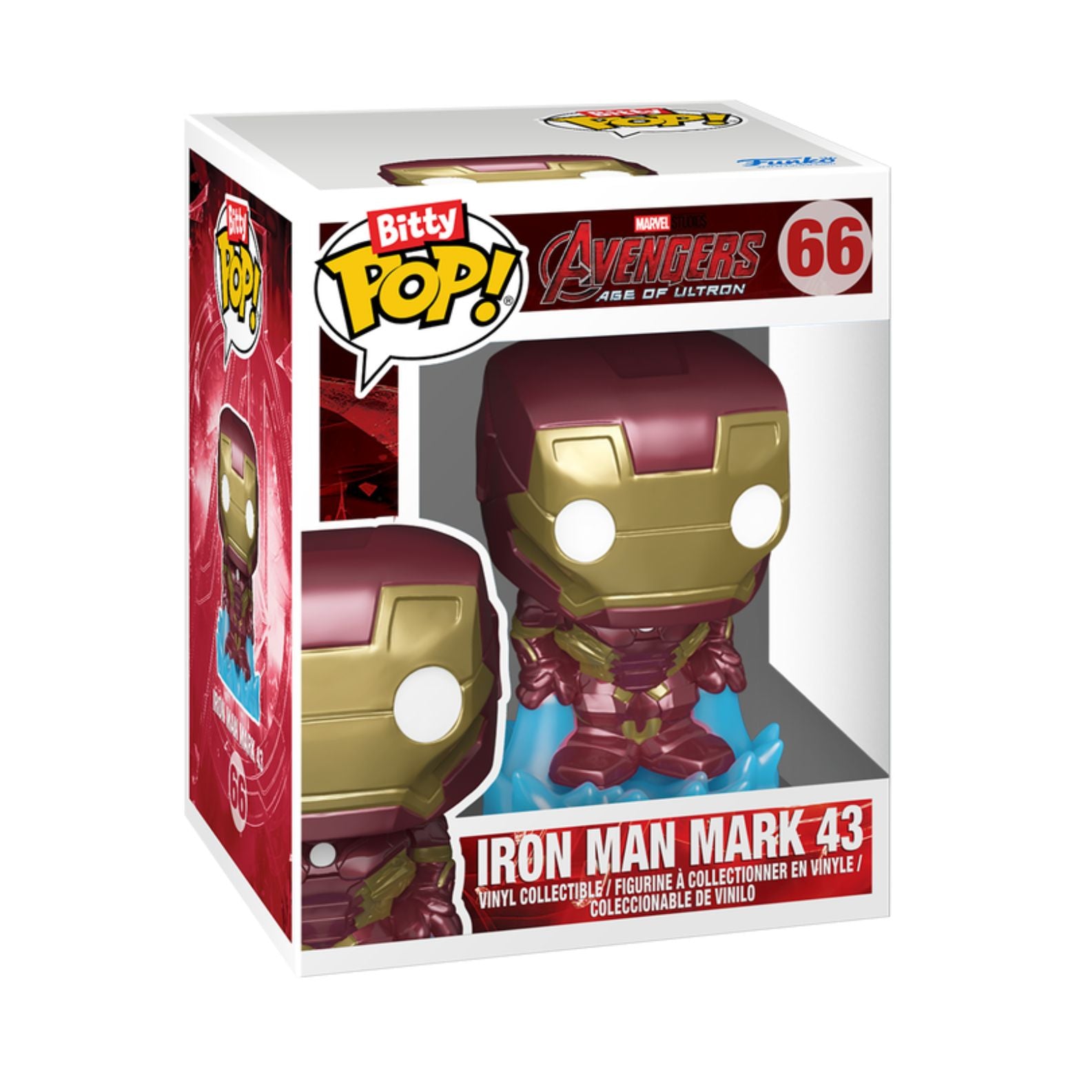 FUNKO BITTY POP! BITTY BOT MARVEL STUDIOS THE INFINITY SAGA HULKBUSTER WITH IRON MAN 2pc