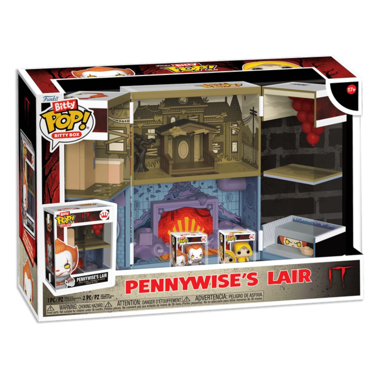 FUNKO BITTY POP! BITTY BOX IT PENNYWISE´S LAIR