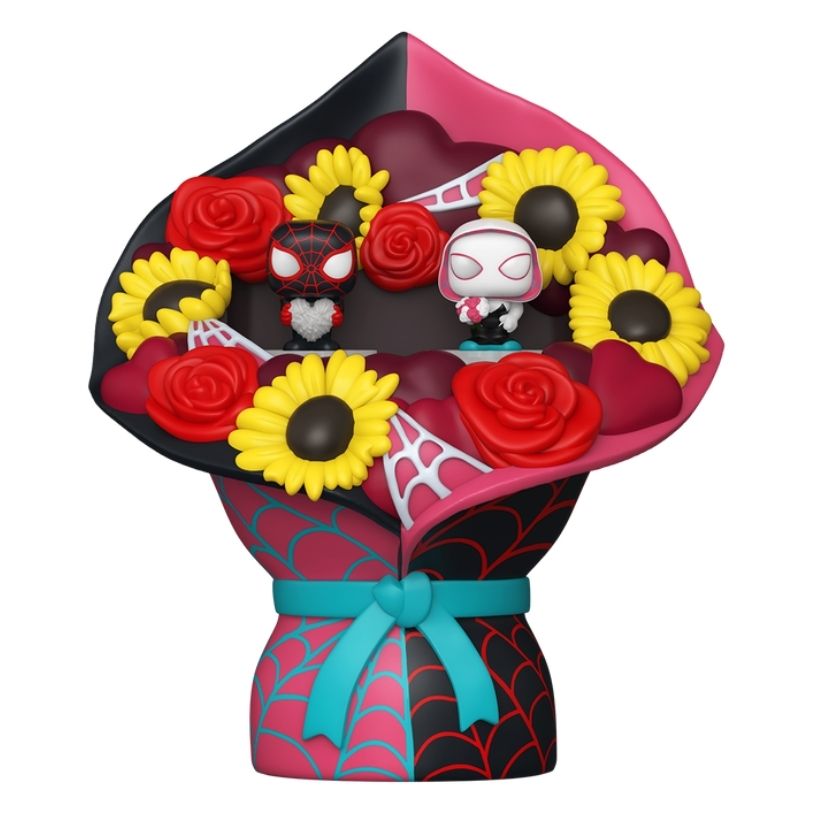 FUNKO BITTY POP! BOUQUET MARVEL MILES MORALES AND GHOST SPIDER VALENTINE 2-PACK