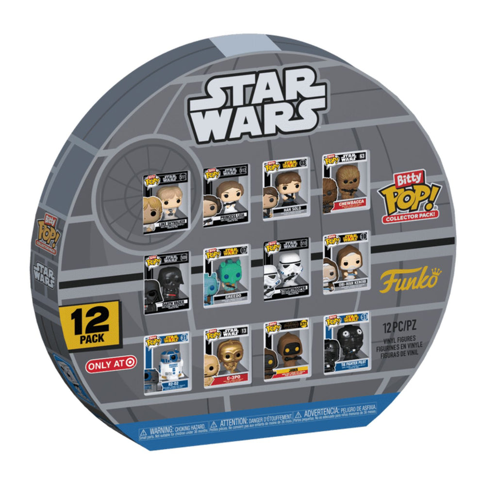 FUNKO BITTY POP! COLLECTOR PACK! STAR WARS A NEW HOPE 12pack