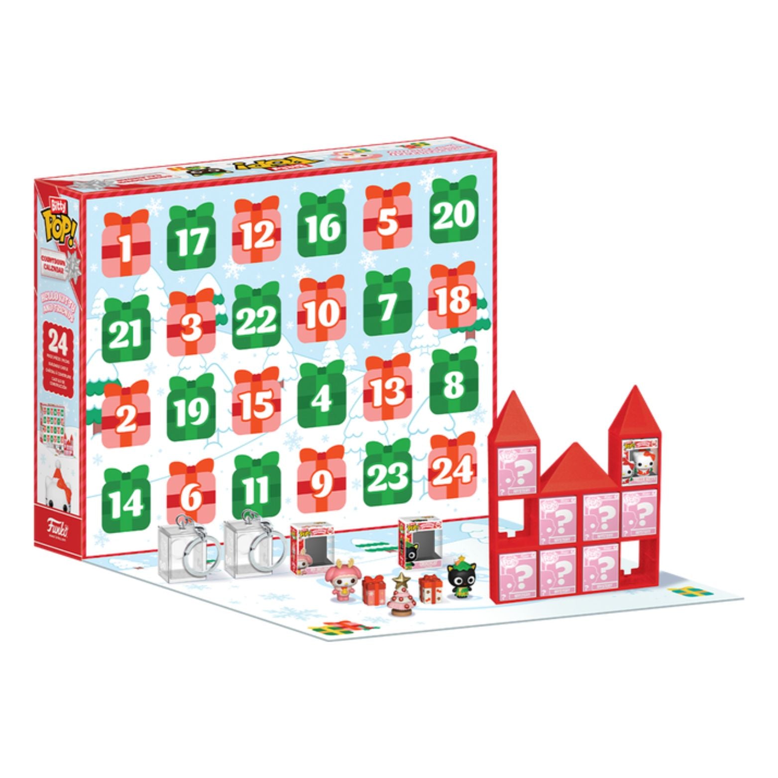 FUNKO BITTY POP! COUNTDOWN CALENDAR HELLO KITTY AND FRIENDS