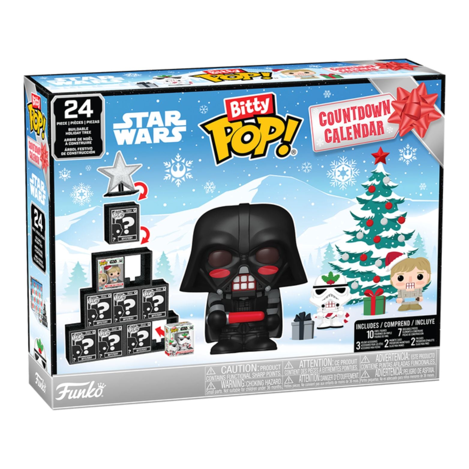 FUNKO BITTY POP! COUNTDOWN CALENDAR STAR WARS