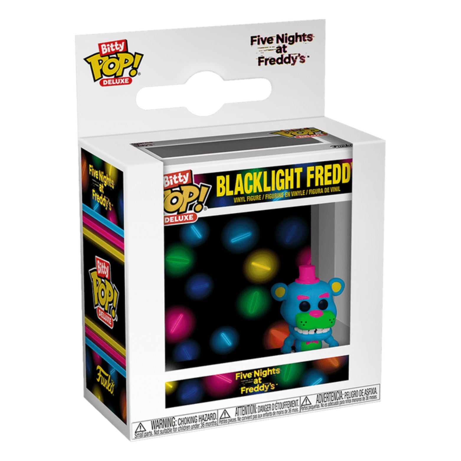 FUNKO BITTY POP! DELUXE FIVE NIGHT'S AT FREDDY'S BLACKLIGHT FREDDY