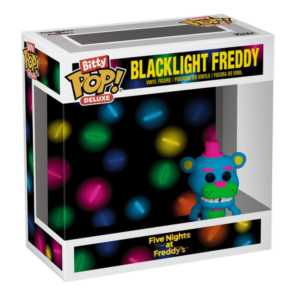 FUNKO BITTY POP! DELUXE FIVE NIGHT'S AT FREDDY'S BLACKLIGHT FREDDY