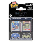 FUNKO BITTY POP! DISNEY MARVEL THE INFINITY SAGA CA AND HULK 2-PACK 2,5cm