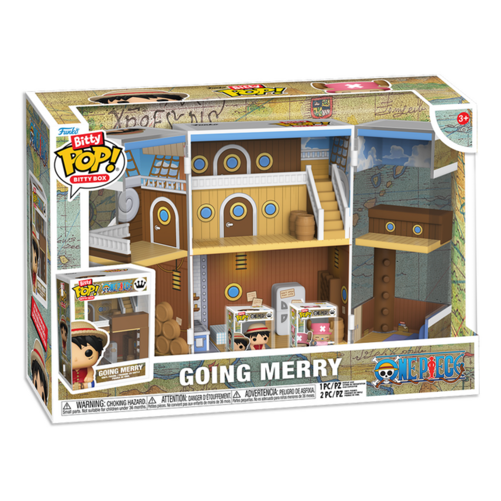 FUNKO BITTY POP! DISPLAY ONE PIECE GOING MERRY
