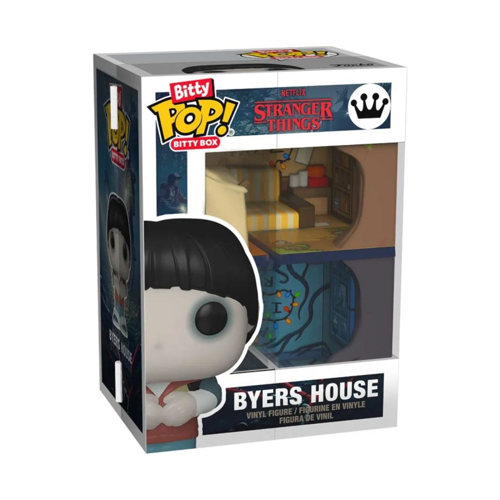 FUNKO BITTY POP! DISPLAY STRANGER THINGS BYERS HOUSE