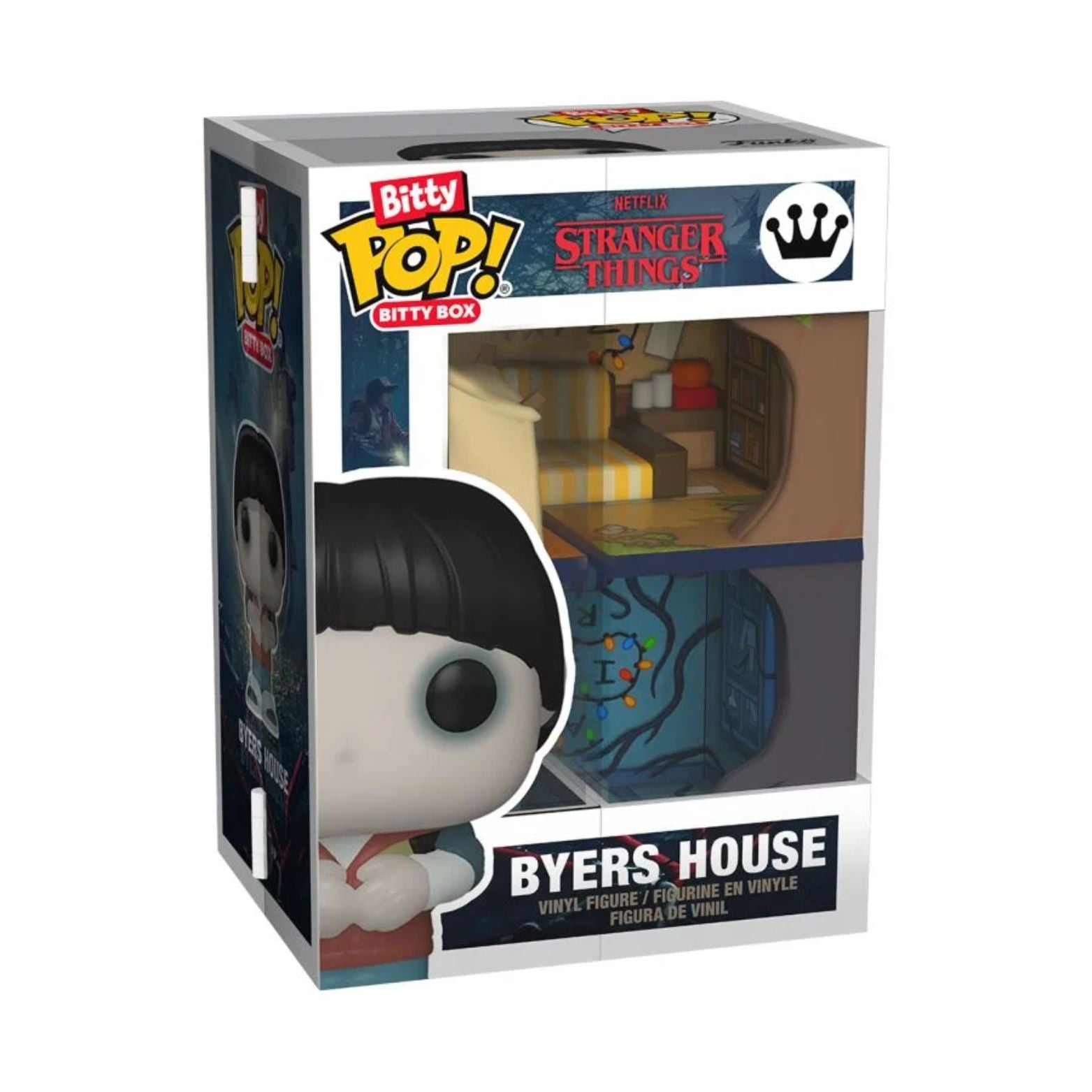 FUNKO BITTY POP! DISPLAY STRANGER THINGS BYERS HOUSE