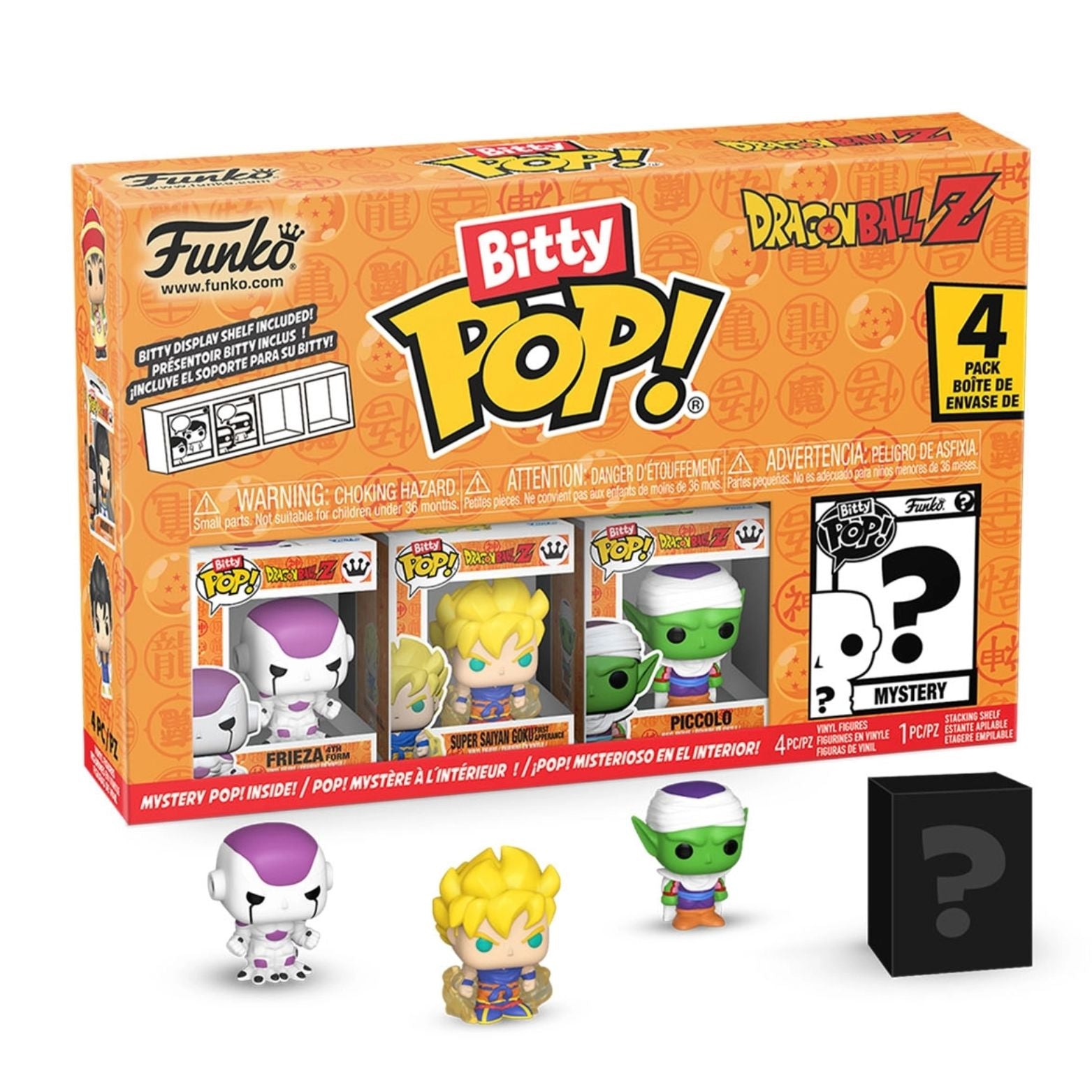 FUNKO BITTY POP! DRAGON BALL Z FRIEZA 4-PACK 2,5cm