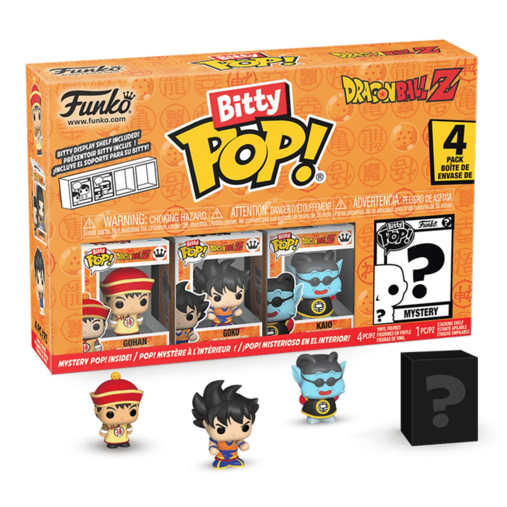 FUNKO BITTY POP! DRAGON BALL Z GOHAN 4-PACK 2,5cm
