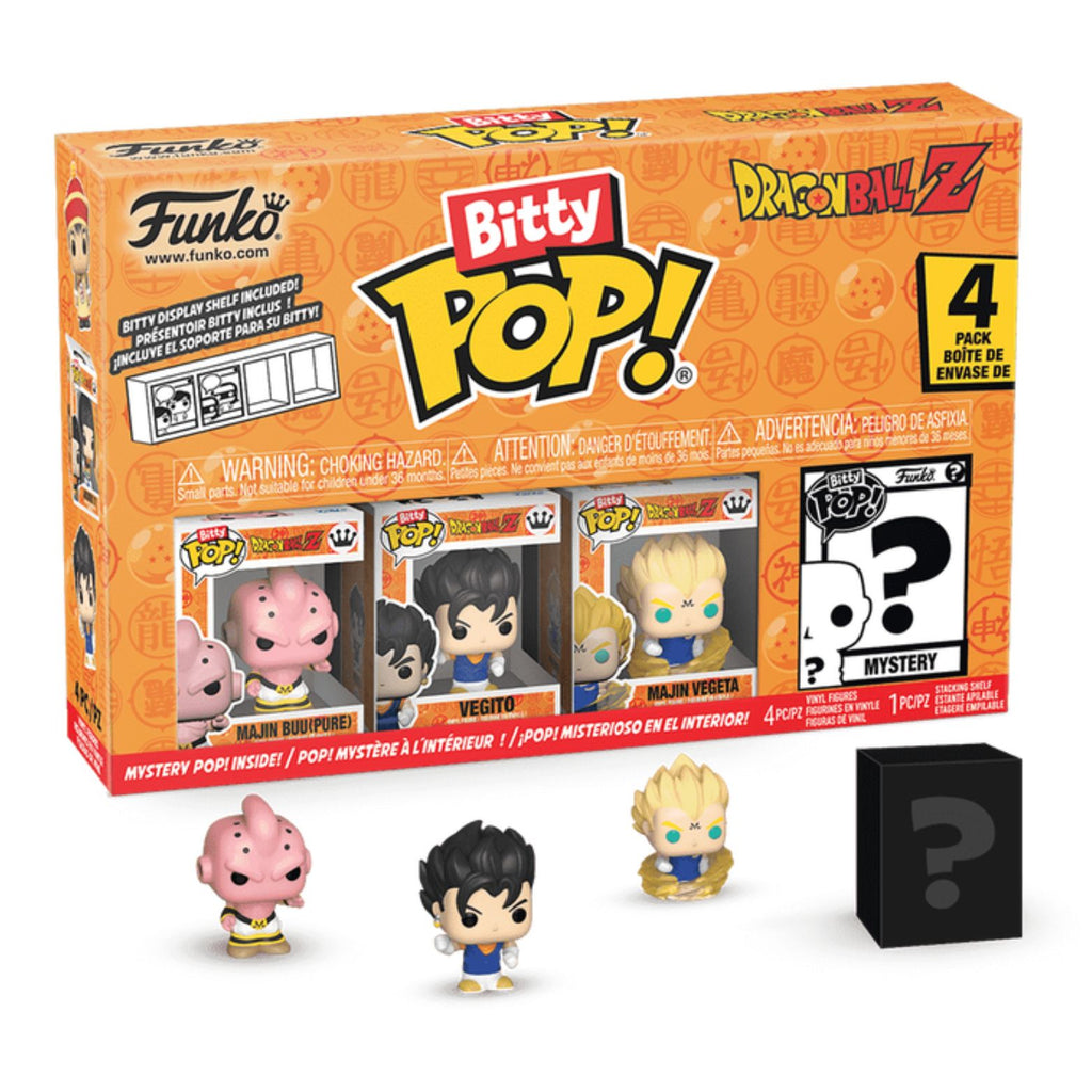 FUNKO BITTY POP! DRAGON BALL Z MAJIN BUU (PURE) 4-PACK 2,5cm