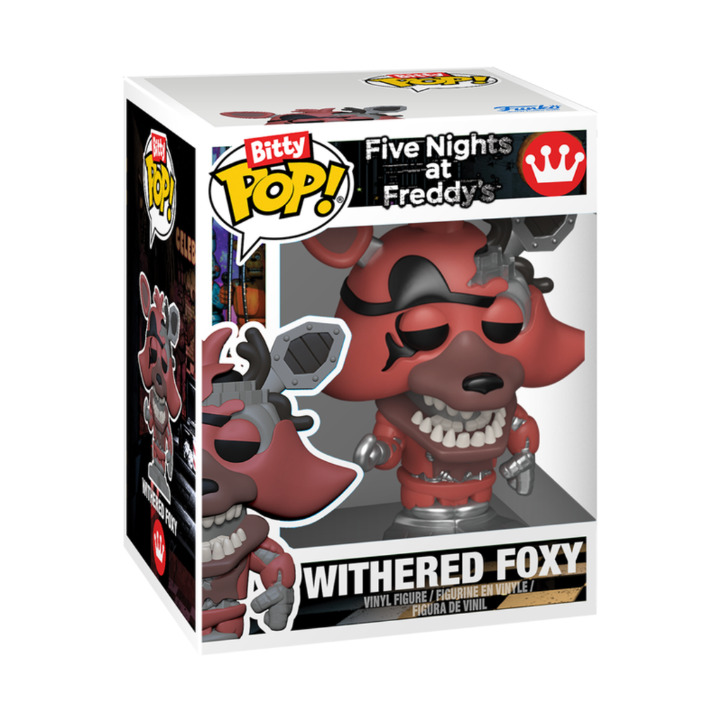 FUNKO BITTY POP! FIVE NIGHTS AT FREDDY'S WITHERED FOXY & MARIONETTE 2-PACK 2,5cm