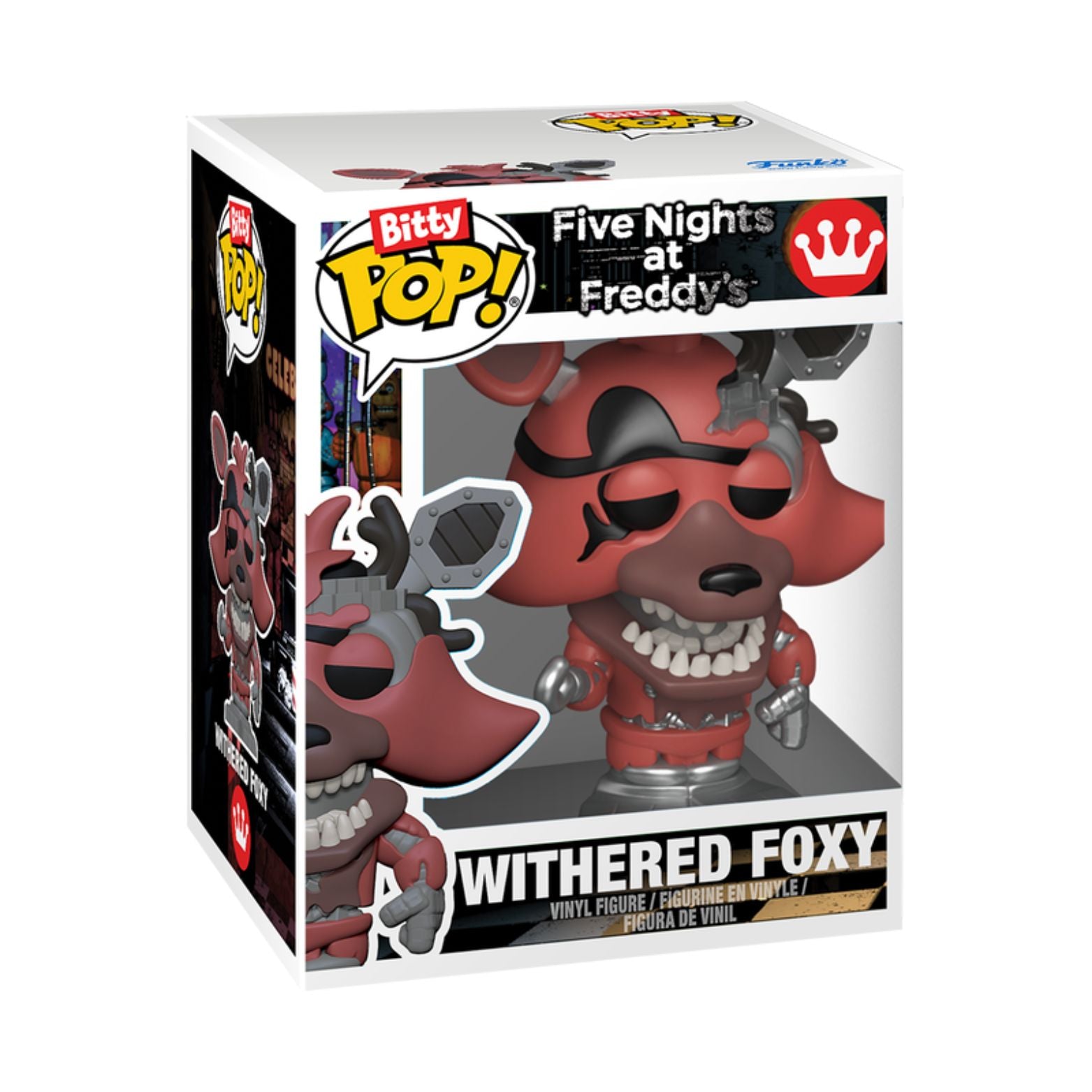 FUNKO BITTY POP! FIVE NIGHTS AT FREDDY'S WITHERED FREDDY 4-PACK 2,5cm