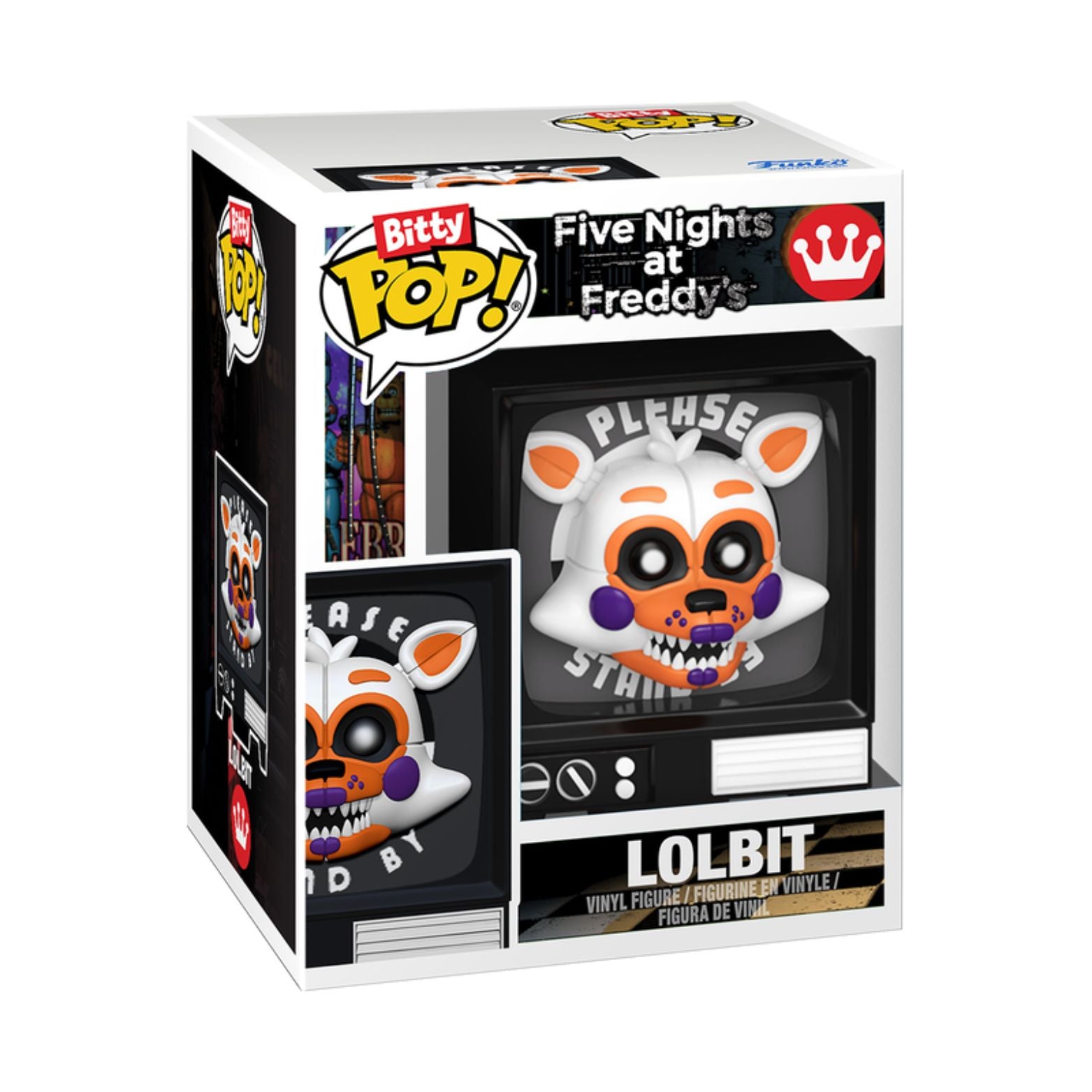 FUNKO BITTY POP! FIVE NIGHTS AT FREDDY'S WITHERED GOLDEN FREDDY 4-PACK 2,5cm