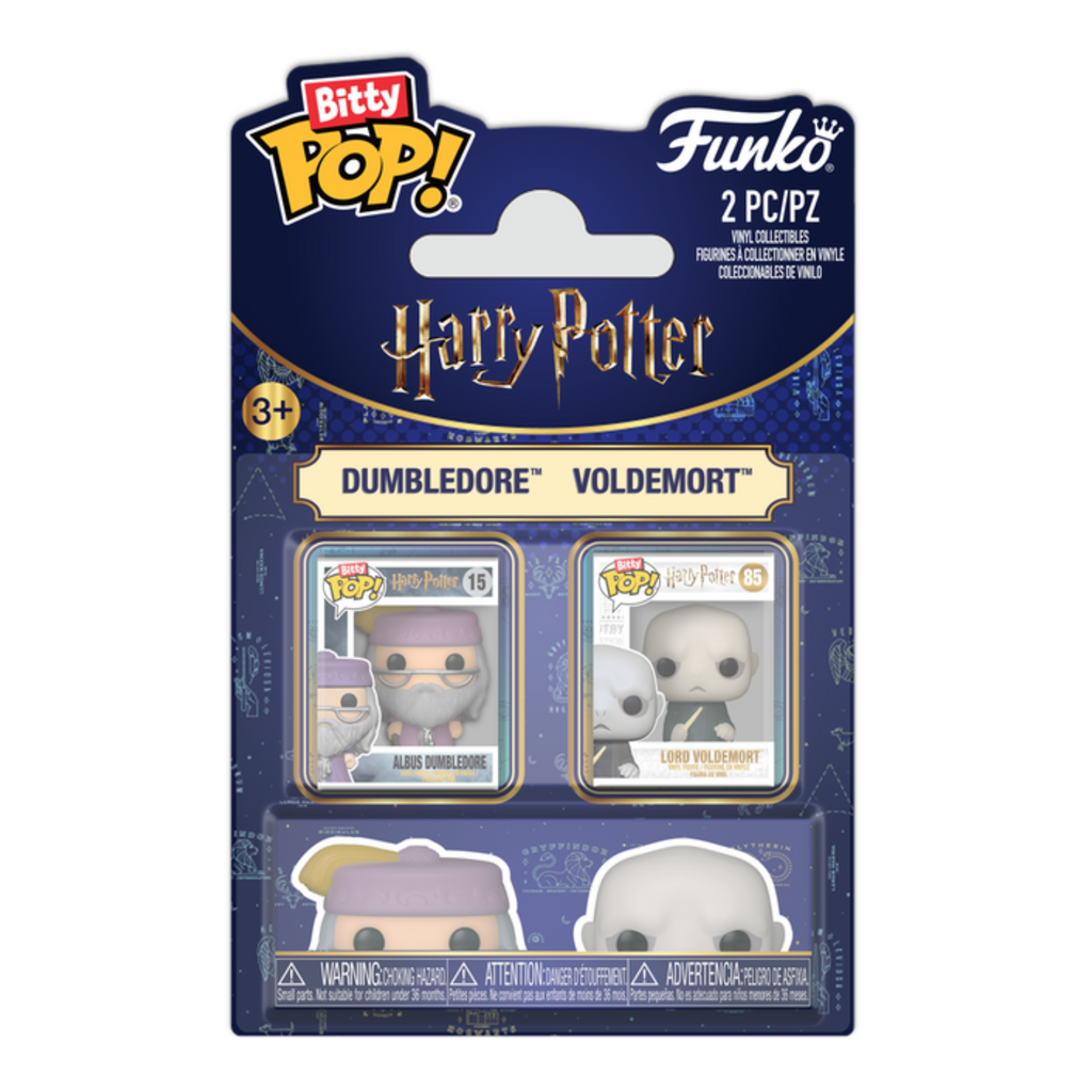 FUNKO BITTY POP! HARRY POTTER ALBUS DUMBLEDORE & LORD VOLDEMORT 2-PACK 2,5cm