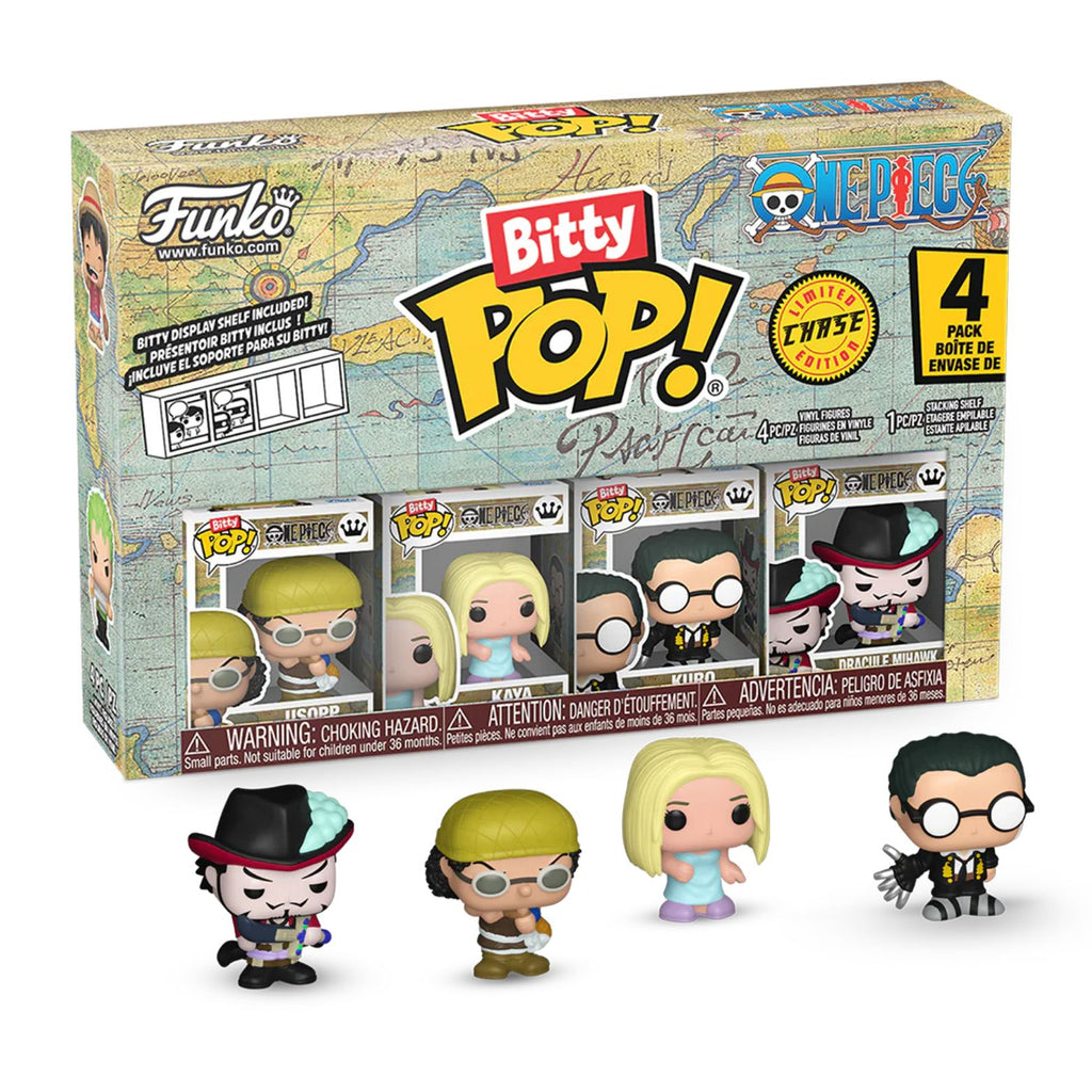 FUNKO BITTY POP! ONE PIECE USOPP 4-PACK 2,5cm