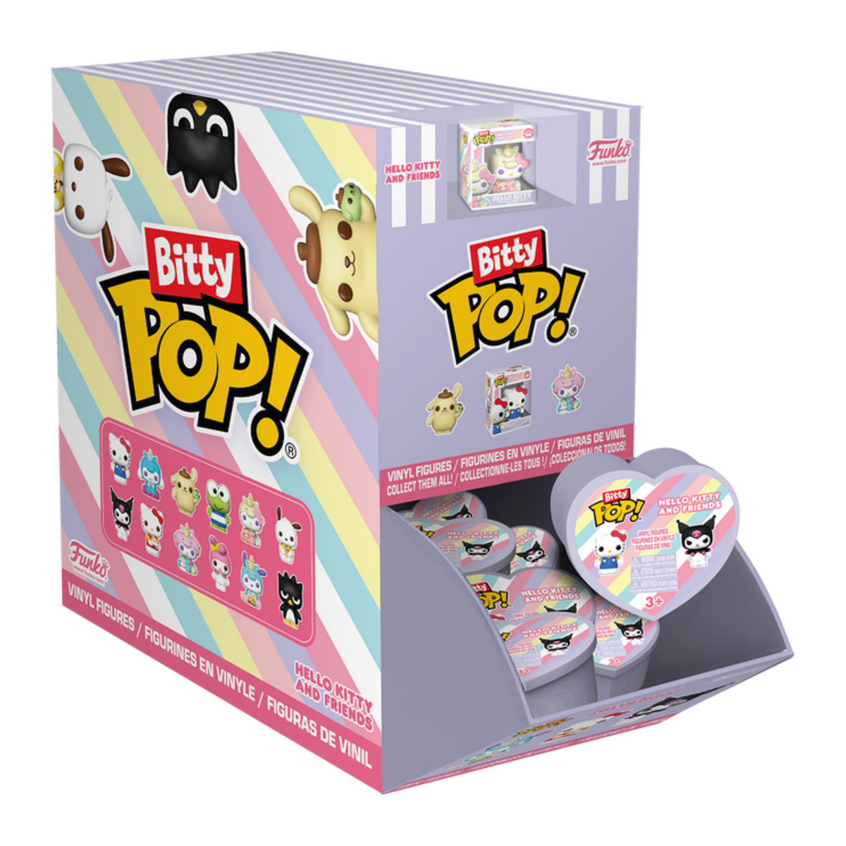 FUNKO BITTY POP! HEARTS SINGLE HELLO KITTY AND FRIENDS