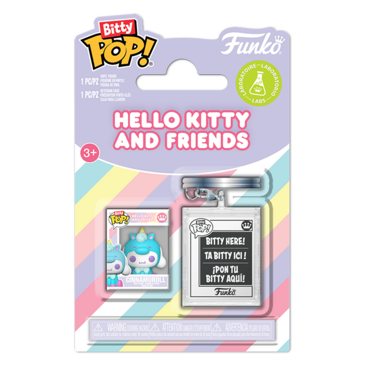 FUNKO BITTY POP! HELLO KITTY AND FRIENDS CINNAMOROLL WITH KEYCHAIN 2,5cm