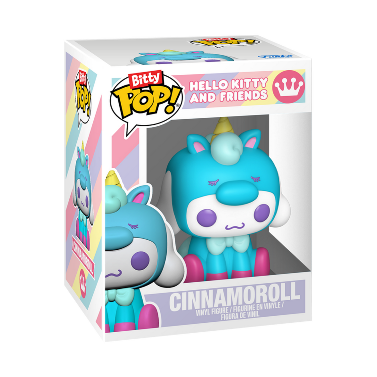 FUNKO BITTY POP! HELLO KITTY AND FRIENDS CINNAMOROLL WITH KEYCHAIN 2,5cm