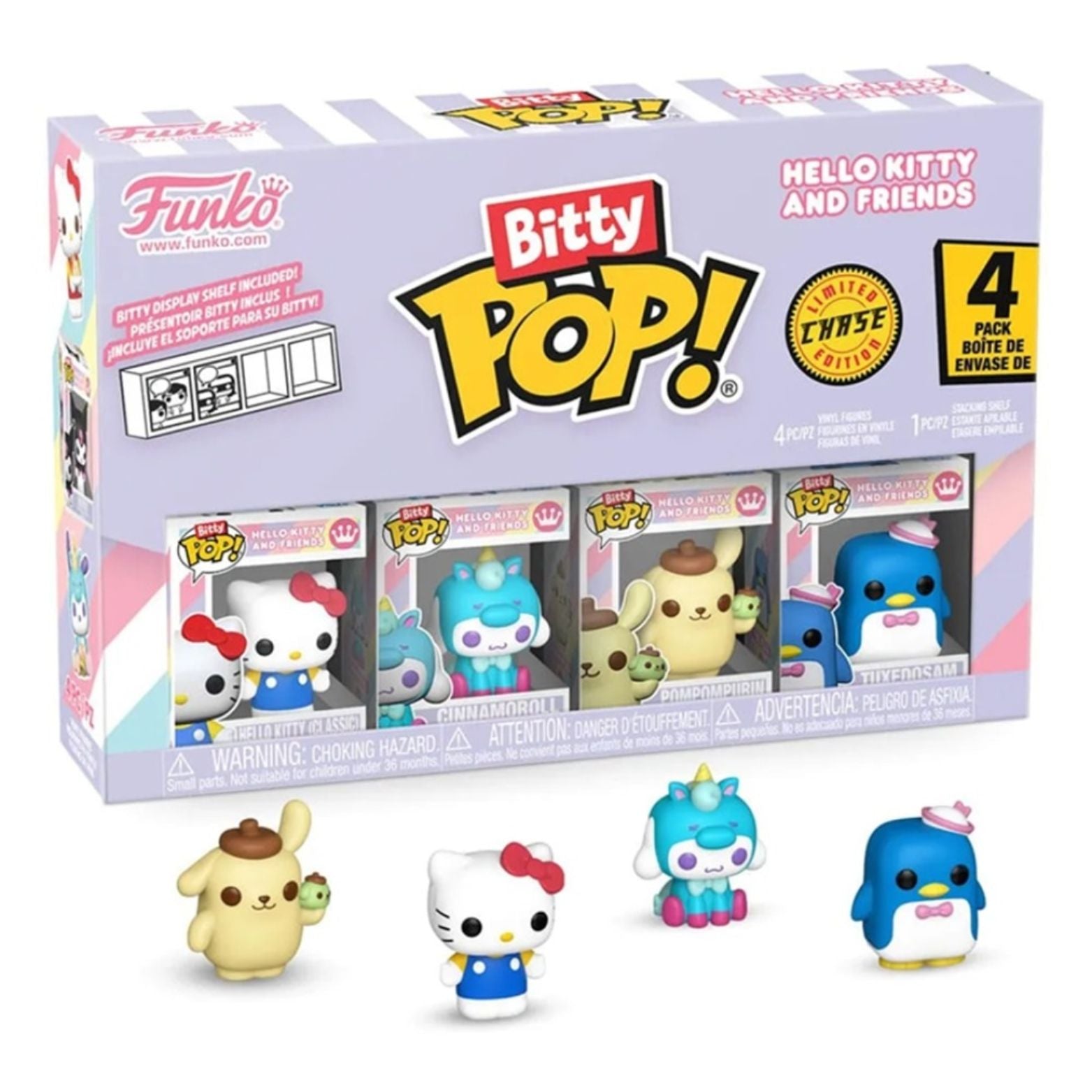 FUNKO BITTY POP! HELLO KITTY AND FRIENDS HELLO KITTY CLASSIC 4-PACK 2,5cm