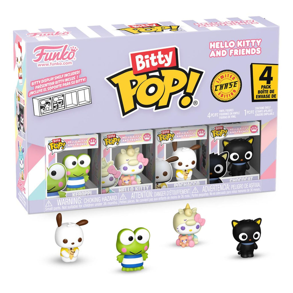 FUNKO BITTY POP! HELLO KITTY AND FRIENDS KEROPPI 4-PACK 2,5cm