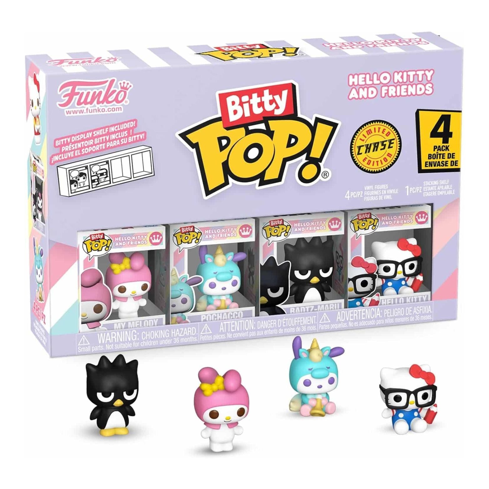 FUNKO BITTY POP! HELLO KITTY AND FRIENDS MY MELODY 4-PACK 2,5cm
